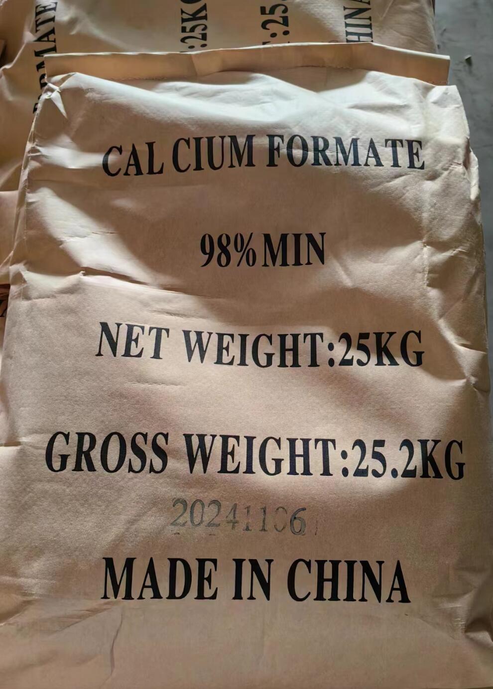 Calcium formate 98% package